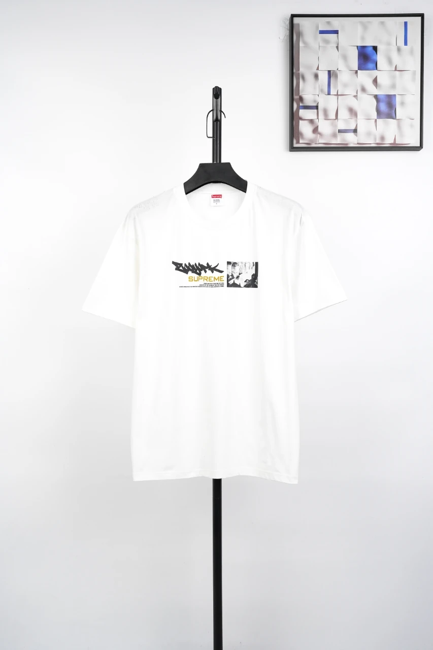 Supreme White New York Photo Graphic T-Shirt product photo from LabelPicks