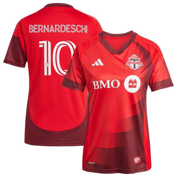Federico Bernardeschi Toronto FC adidas Women's 2025 Club Kit Replica Player Jersey - Red