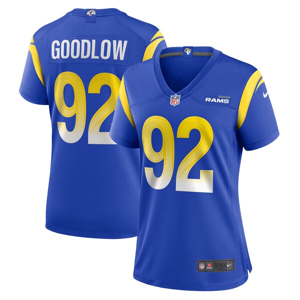 Anthony Goodlow Los Angeles Rams Nike Women's Game Jersey -  Royal