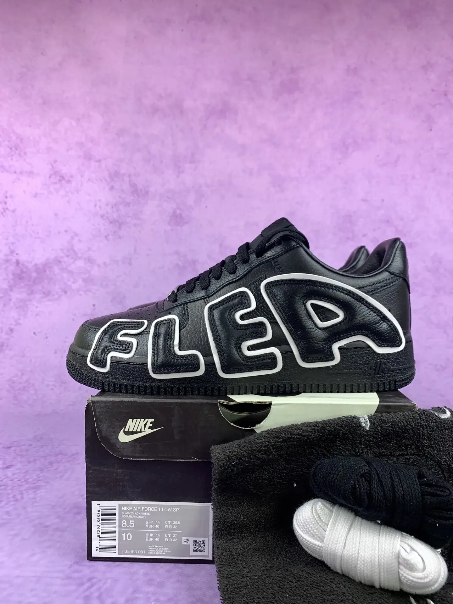 Cactus Plant Flea Market x Nike Air Force 1 Low Premium “Black” - Black/White/Black product photo from LabelPicks