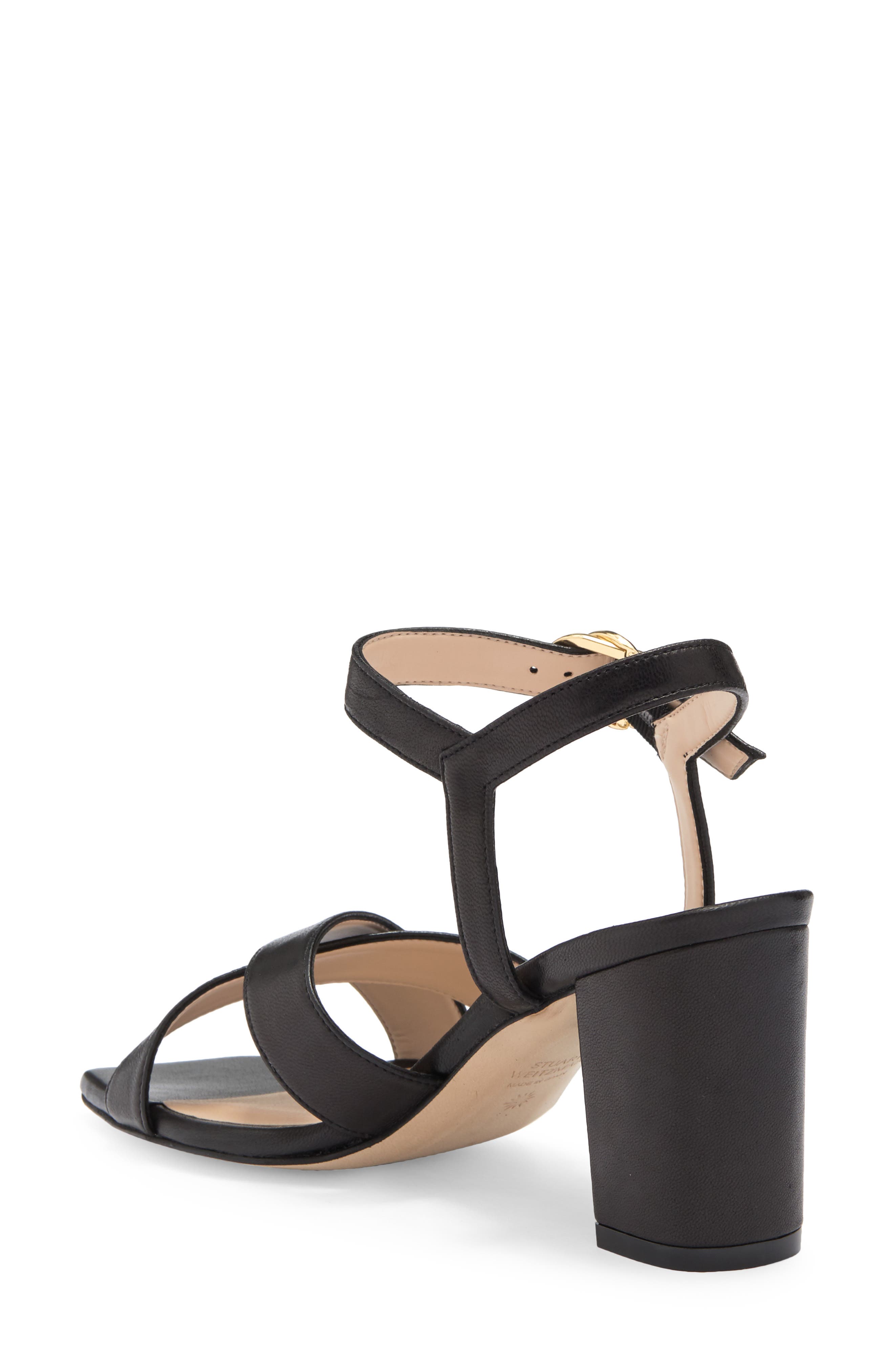 Stuart Weitzman Analeigh 75 Block Heel Sandal
