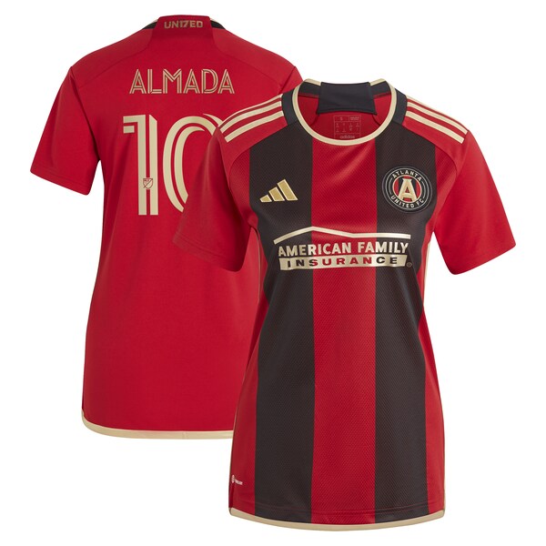 Thiago Almada Atlanta United FC adidas Women's 2024 The 17s' Kit Replica Jersey - Black