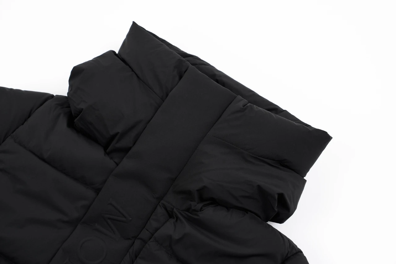 Moncler Black Paneled Quilted Down Jacket product photo from LabelPicks