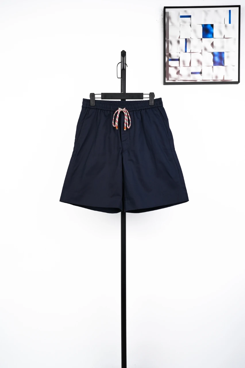 GUCCI Navy Multicolor Drawstring Casual Shorts product photo from LabelPicks