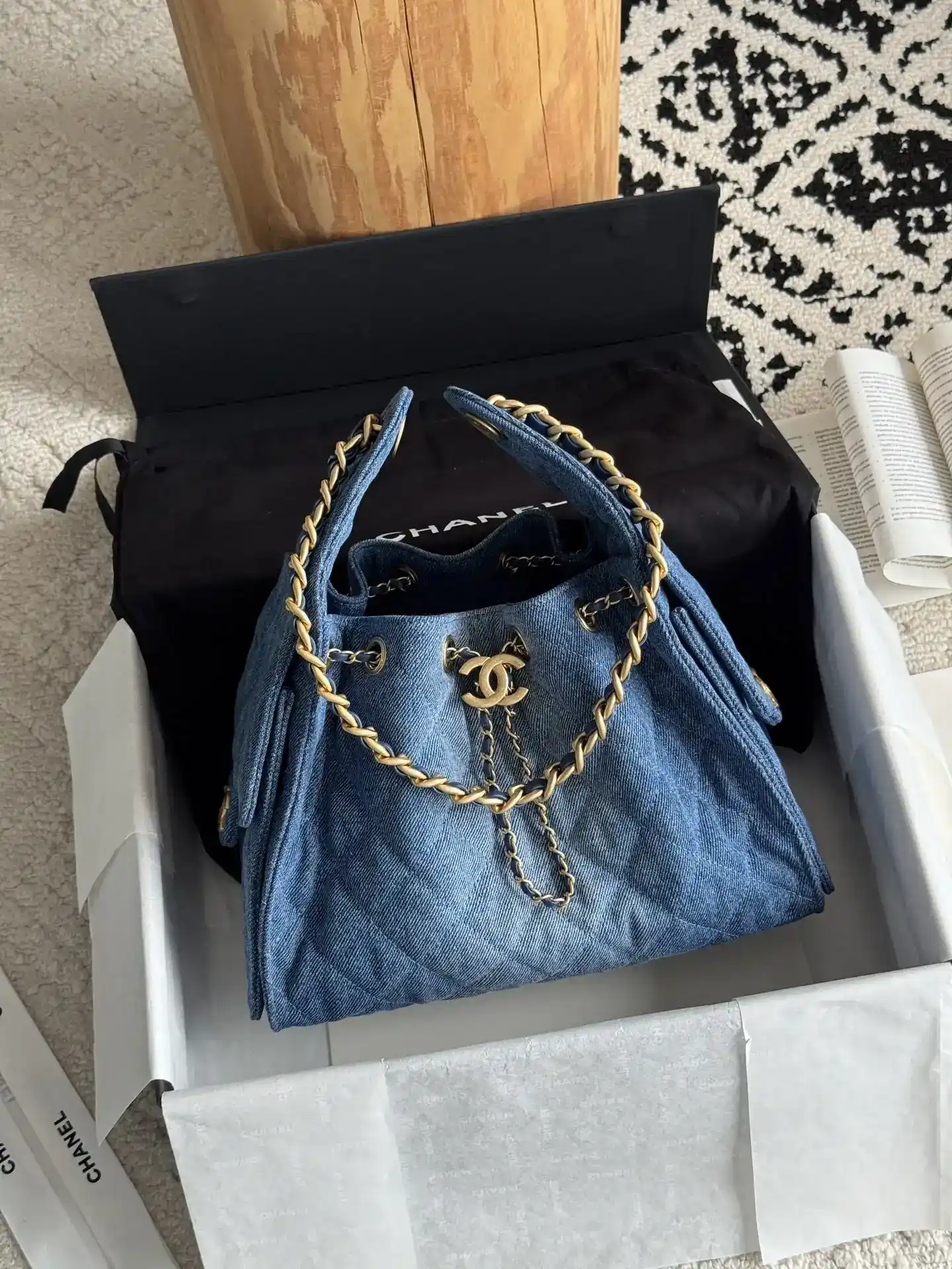 Chanel Quilted Leather Hobo Bag product photo from LabelPicks