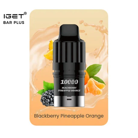 IGET BAR PLUS S3 POD 10000 Puffs - Blackberry Pineapple Orange