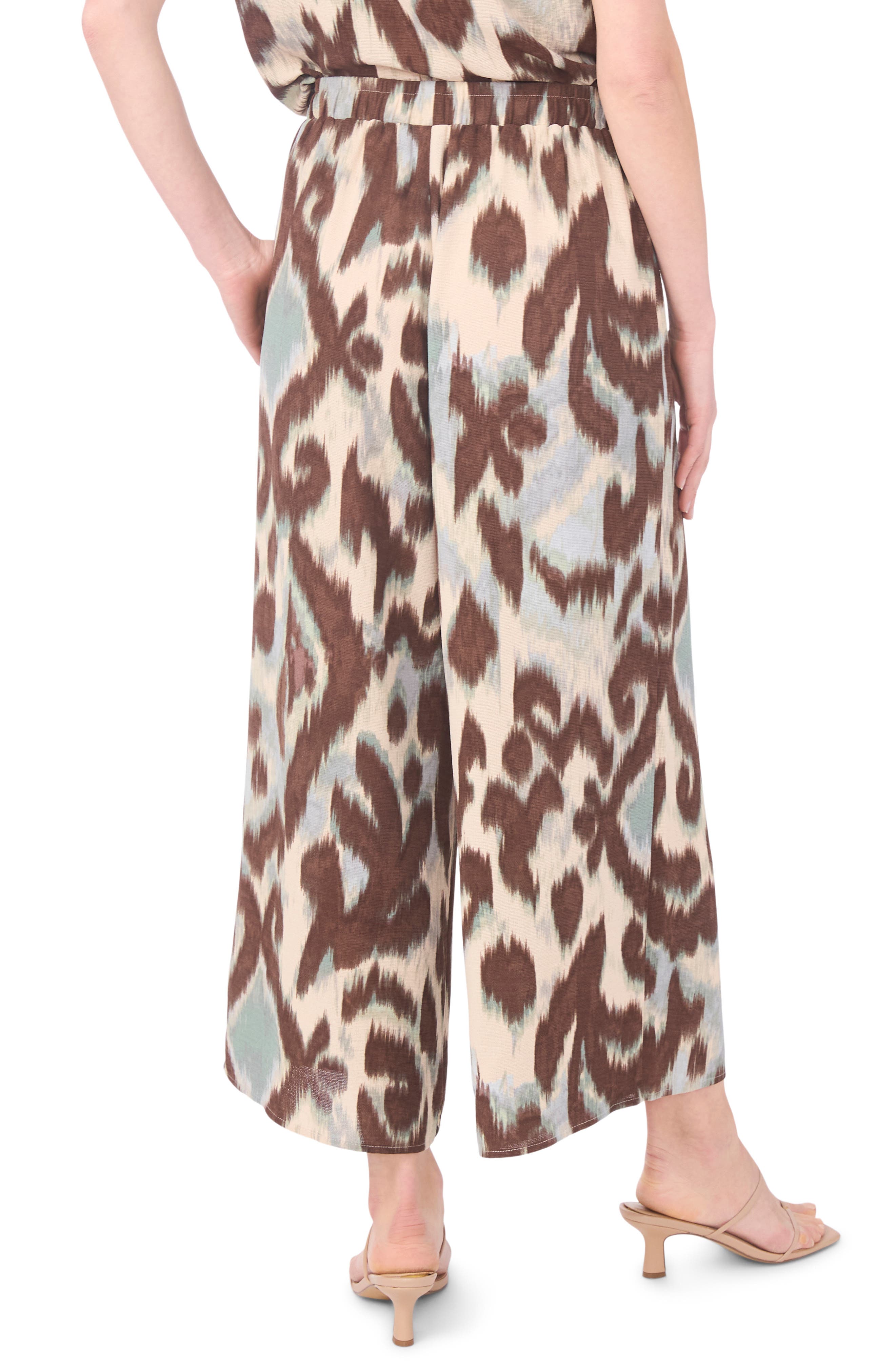 Halogen® Crinkle Wide Leg Pants