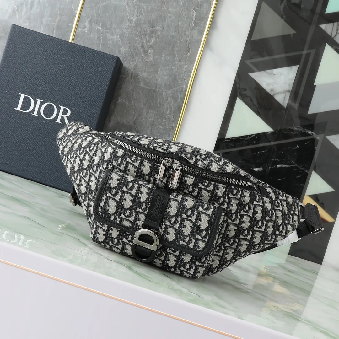Dior Black Oblique Canvas Belt Bag product photo from LabelPicks