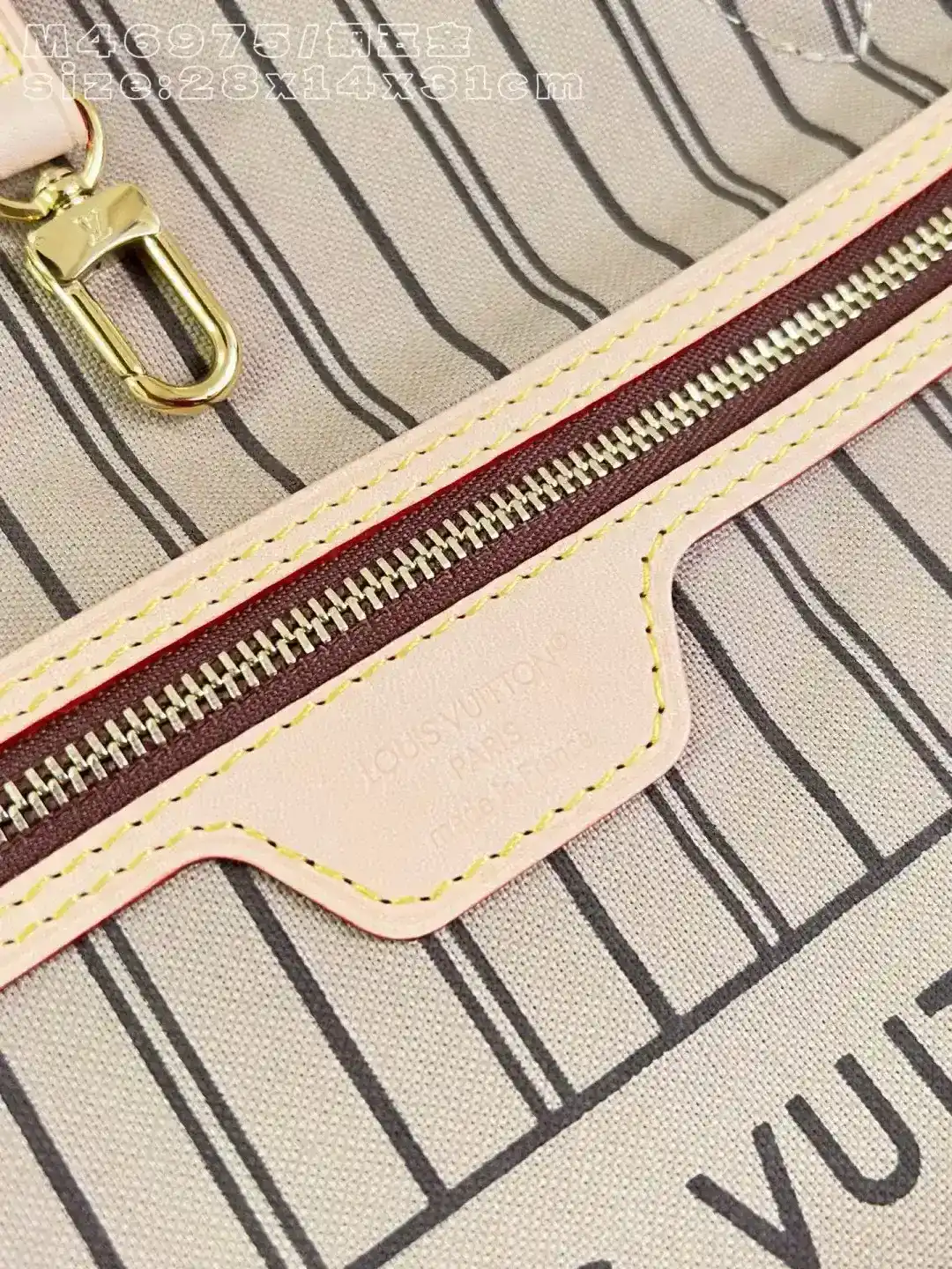 Louis Vuitton Neverfull Calfskin Tote Bag product photo from LabelPicks