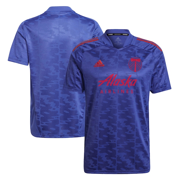 Portland Timbers adidas 2022 Primeblue Replica Jersey - Blue