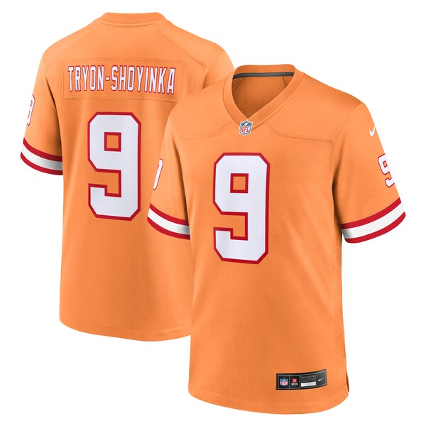 Joe Tryon-Shoyinka Tampa Bay Buccaneers Nike Throwback Game Jersey - Orange/Red