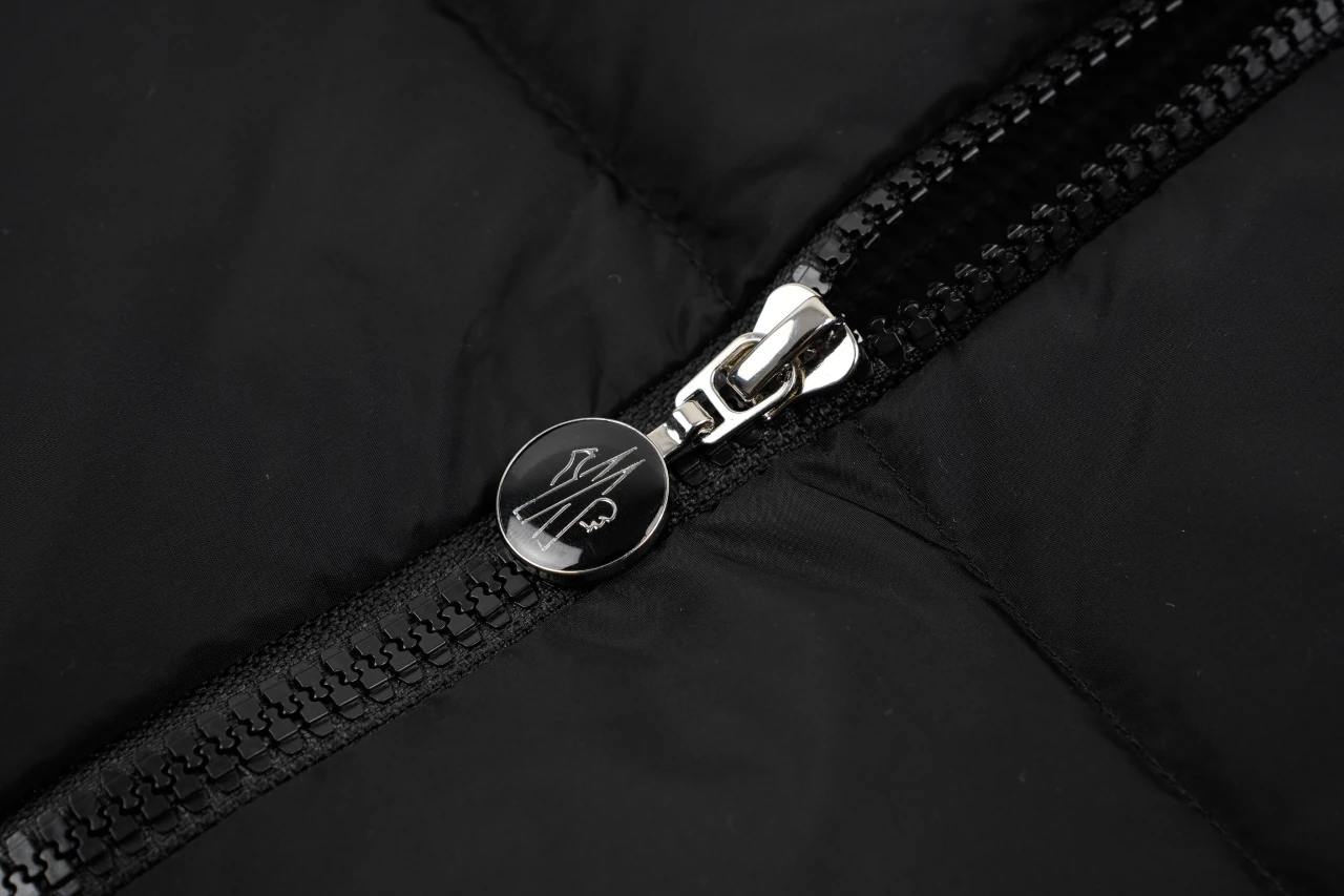 Moncler Black Knit-Sleeve Down Jacket product photo from LabelPicks