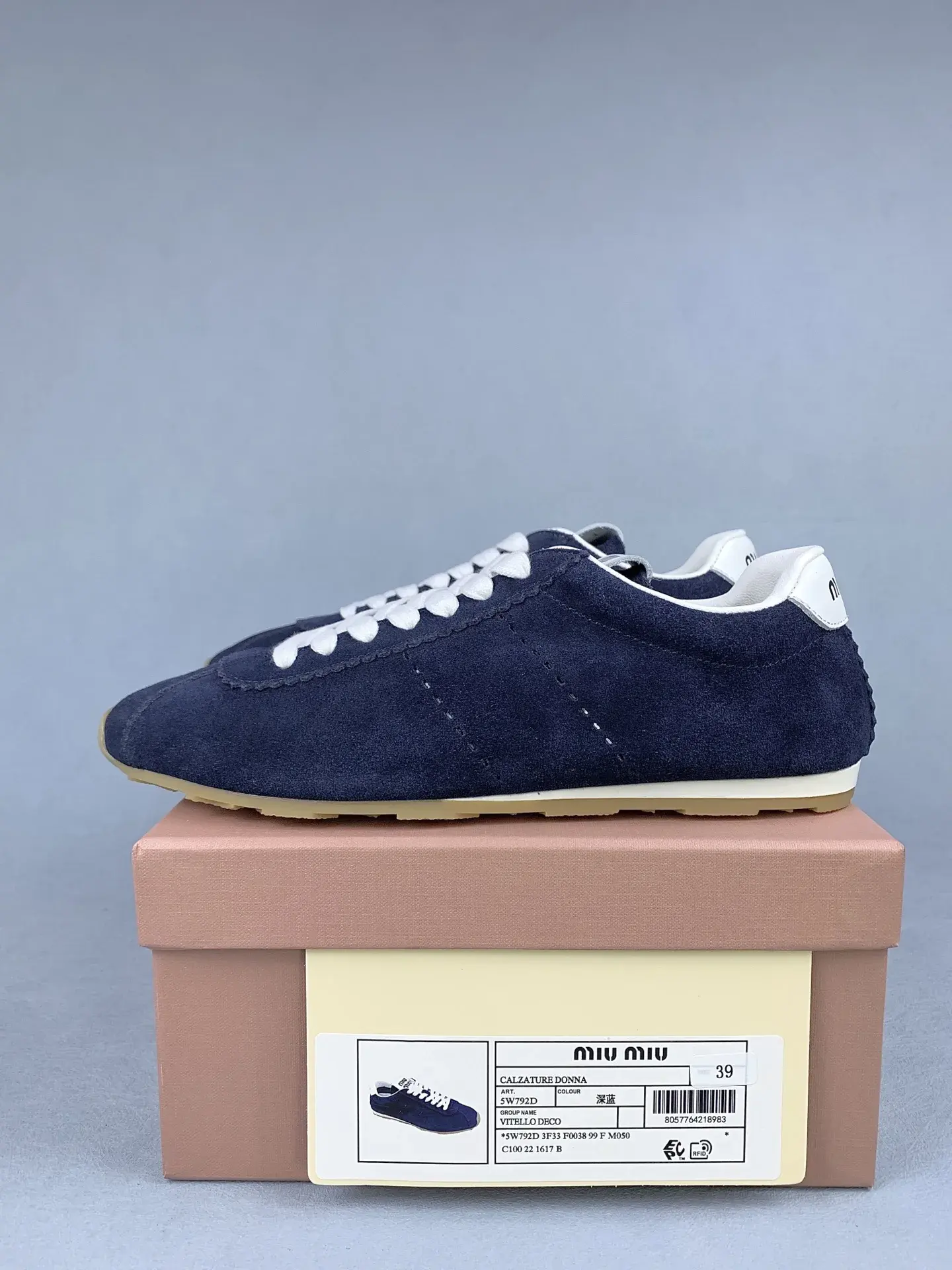 Plume suede sneakers product photo from LabelPicks