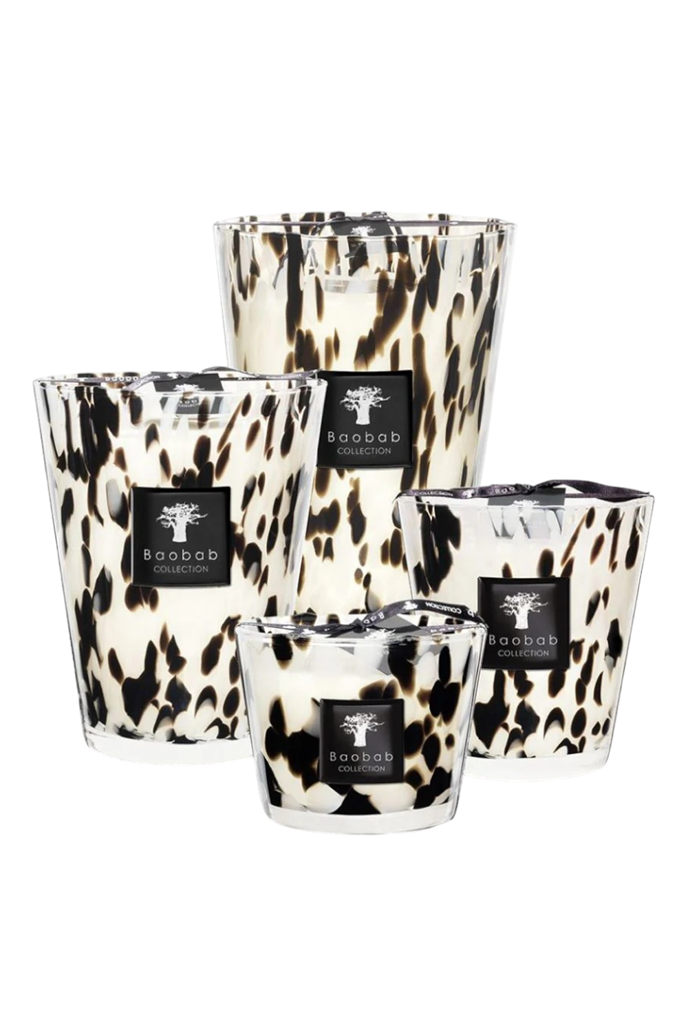 BAOBAB Max 10 Black Pearls Candle