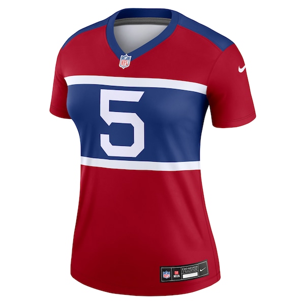 Kayvon Thibodeaux New York Giants Nike Women's Alternate Legend Player Jersey - Century Red