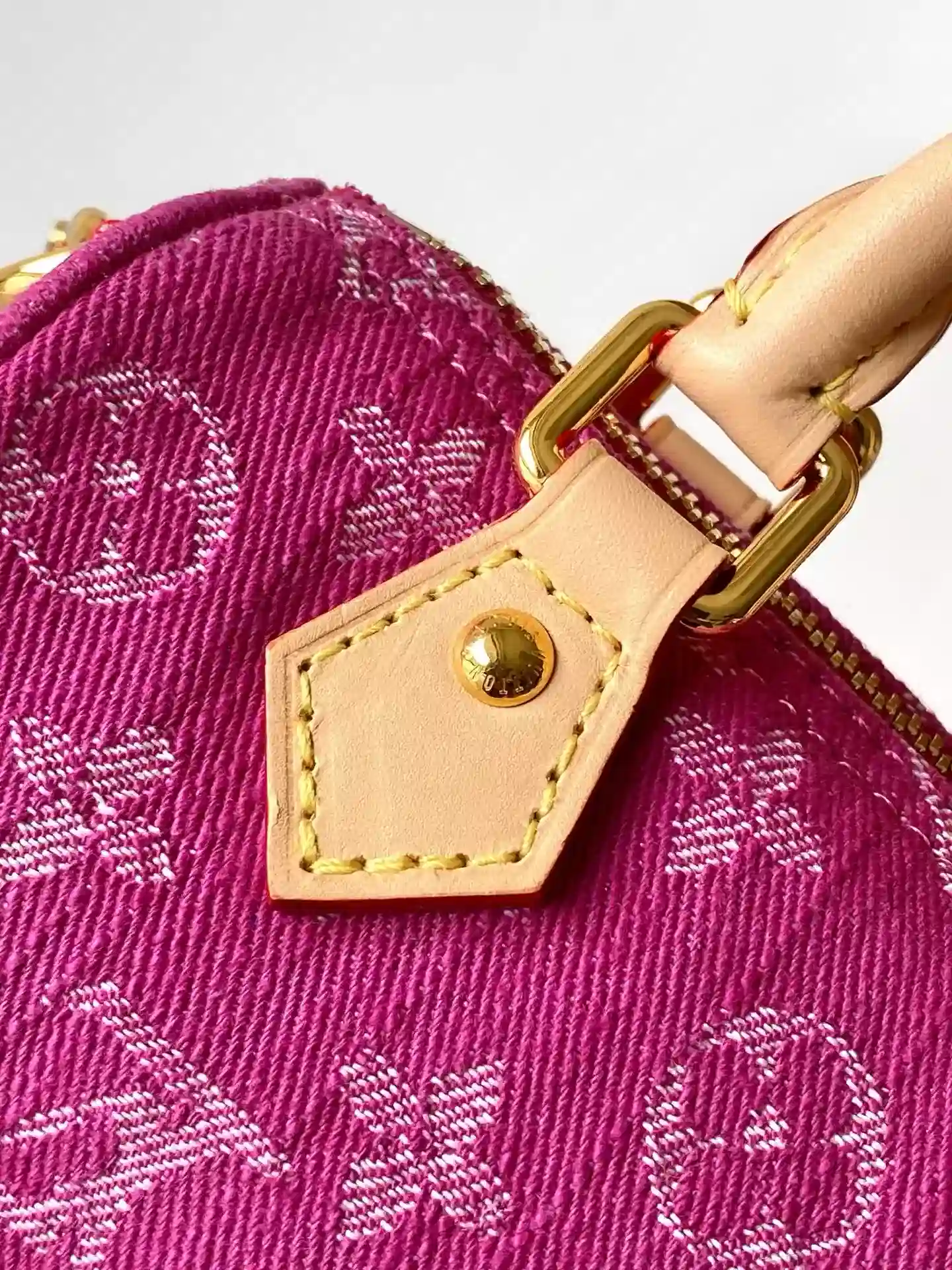 Louis Vuitton Speedy Blue Canvas and Leather Top Handle Bag product photo from LabelPicks