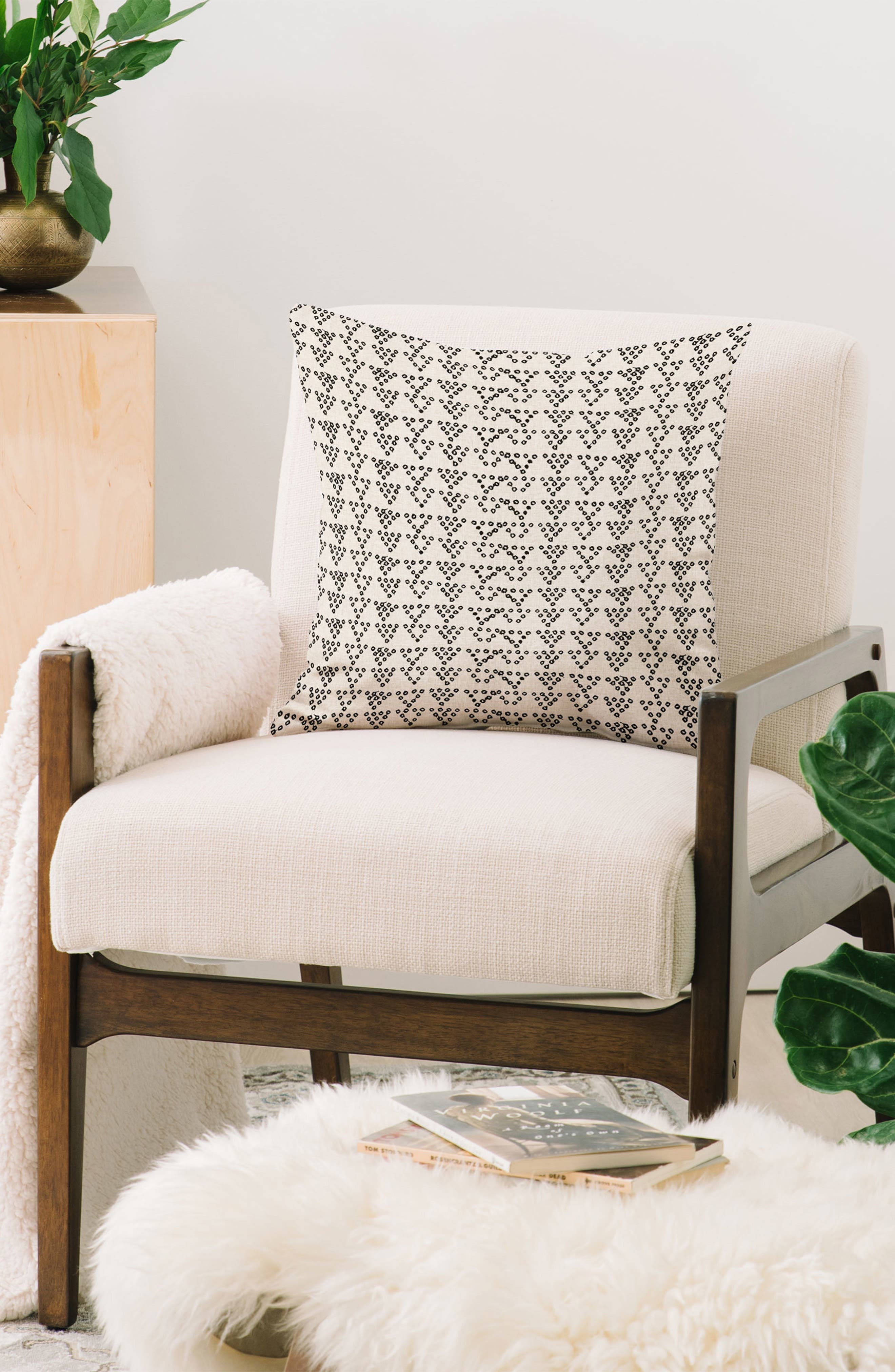 Deny Designs Holli Zollinger Diamond Dot Throw Pillow