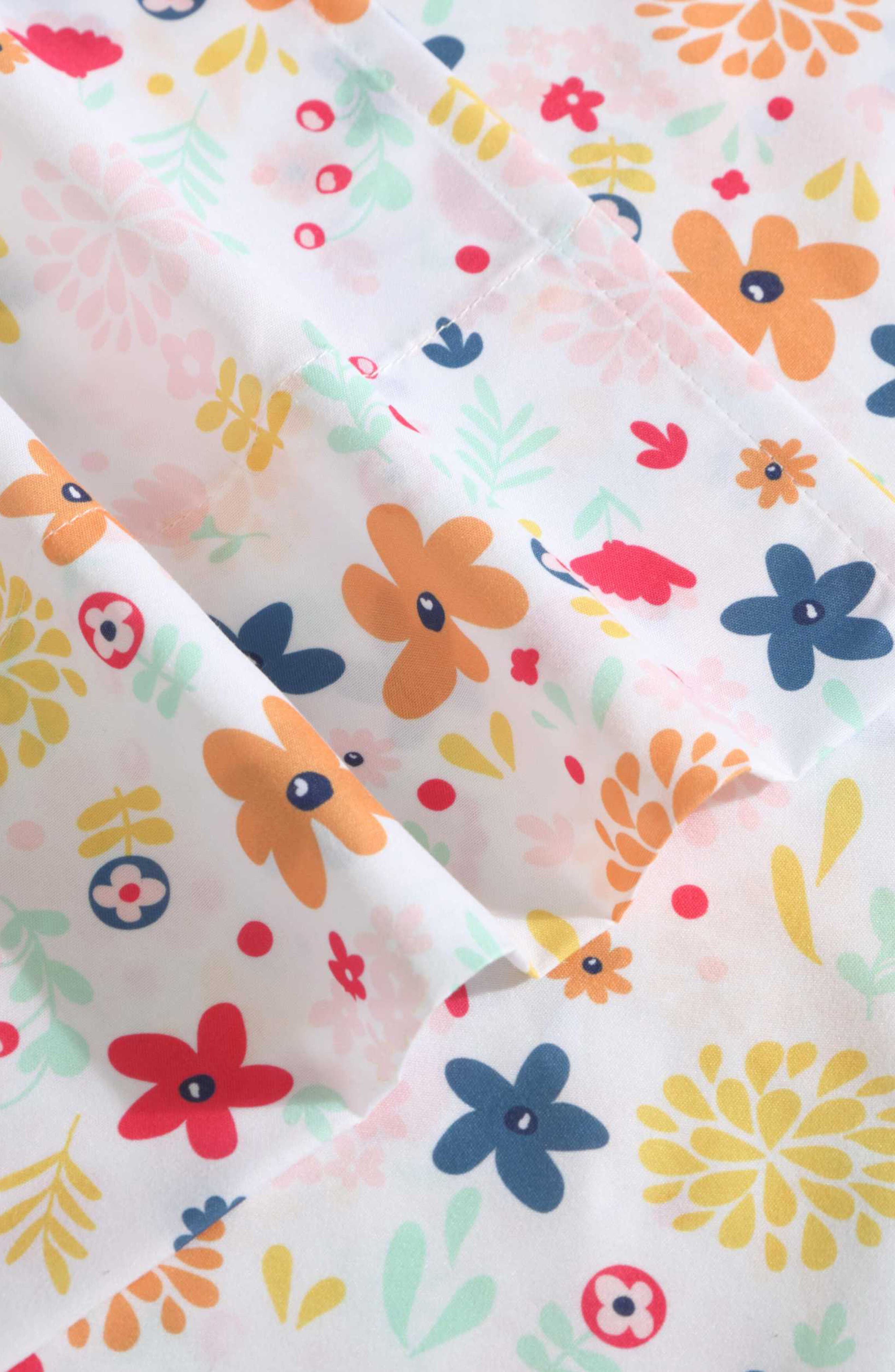 Eddie Bauer Colorful Floral Microfiber Sheet Set