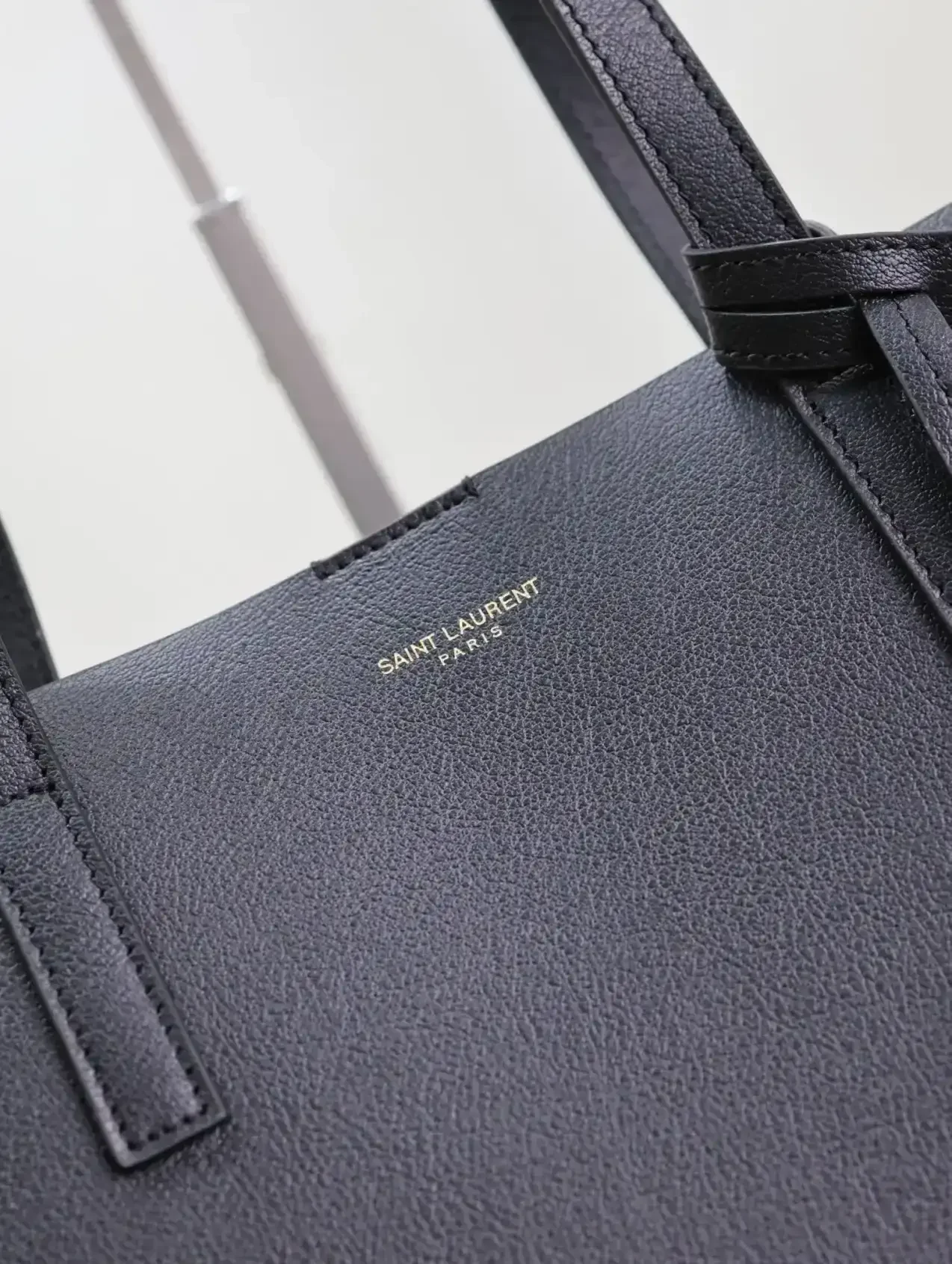 Saint Laurent Black Calfskin Tote Bag product photo from LabelPicks
