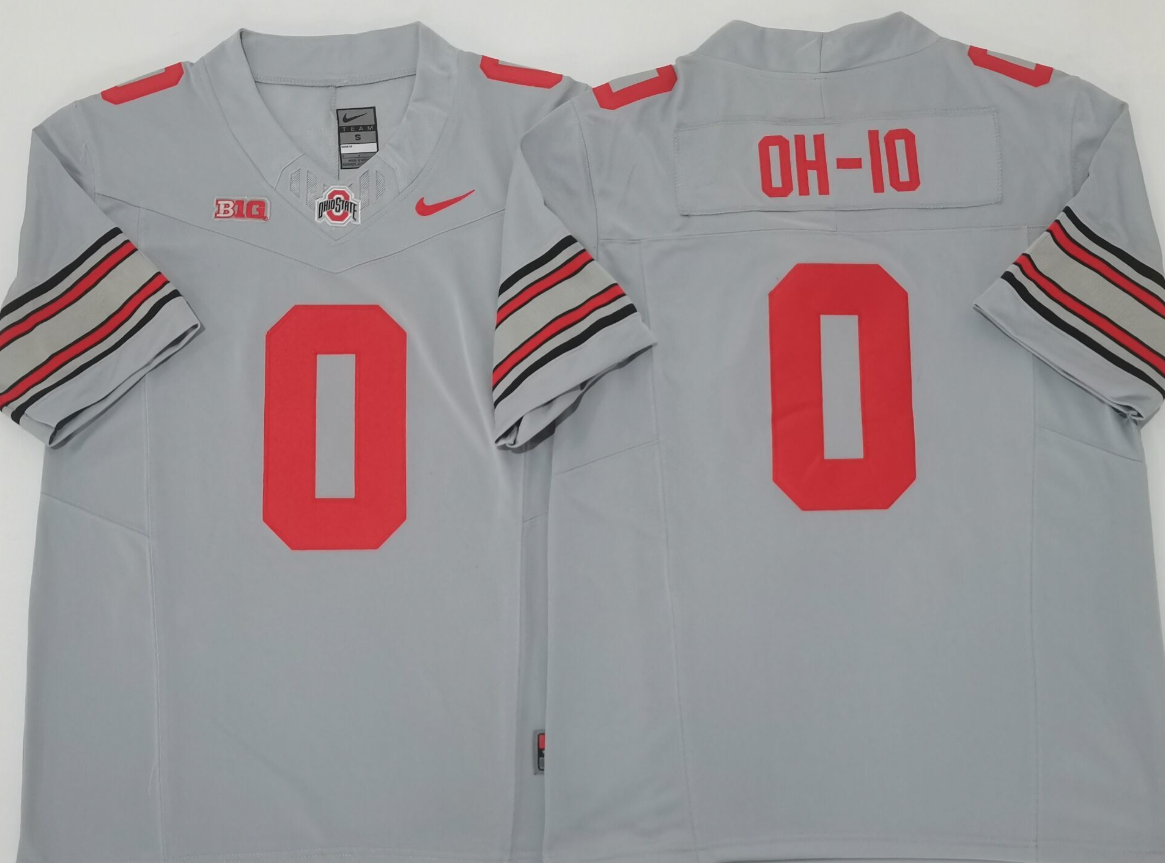 OH-10 NCAA Ohio State Buckeyes Nike Vapor Limited Jersey