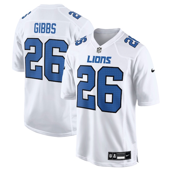Jahmyr Gibbs Detroit Lions Nike Tundra Fashion Game Jersey - White