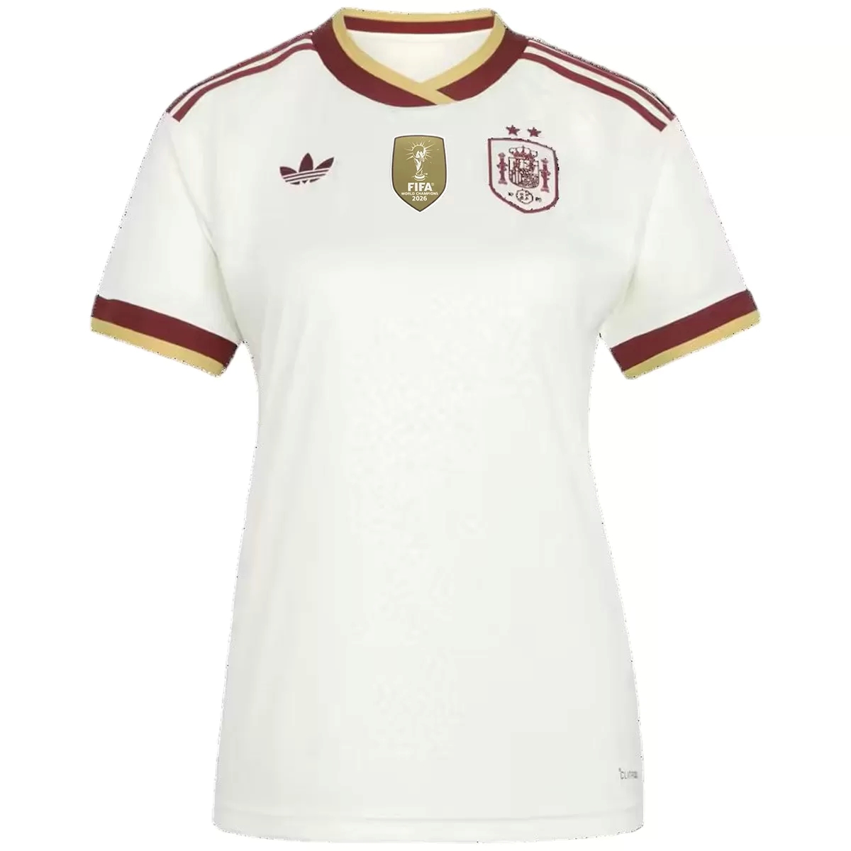 2026 World Cup Spain Women's Away Two-Star Soccer Jersey (Two stars)