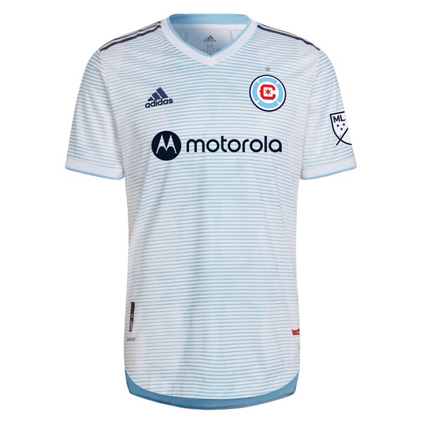 Kacper Przybylko Chicago Fire adidas 2022 Lakefront Kit Authentic Player Jersey - White