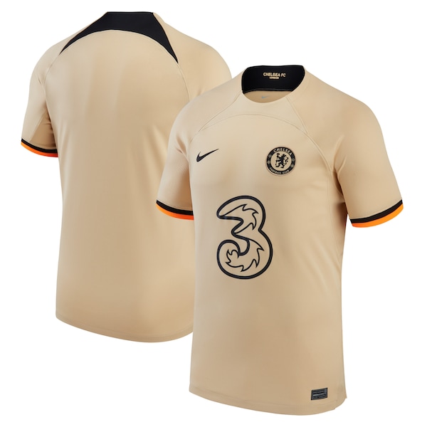 Chelsea Nike Youth 2022/23 Third Replica Jersey - Gold