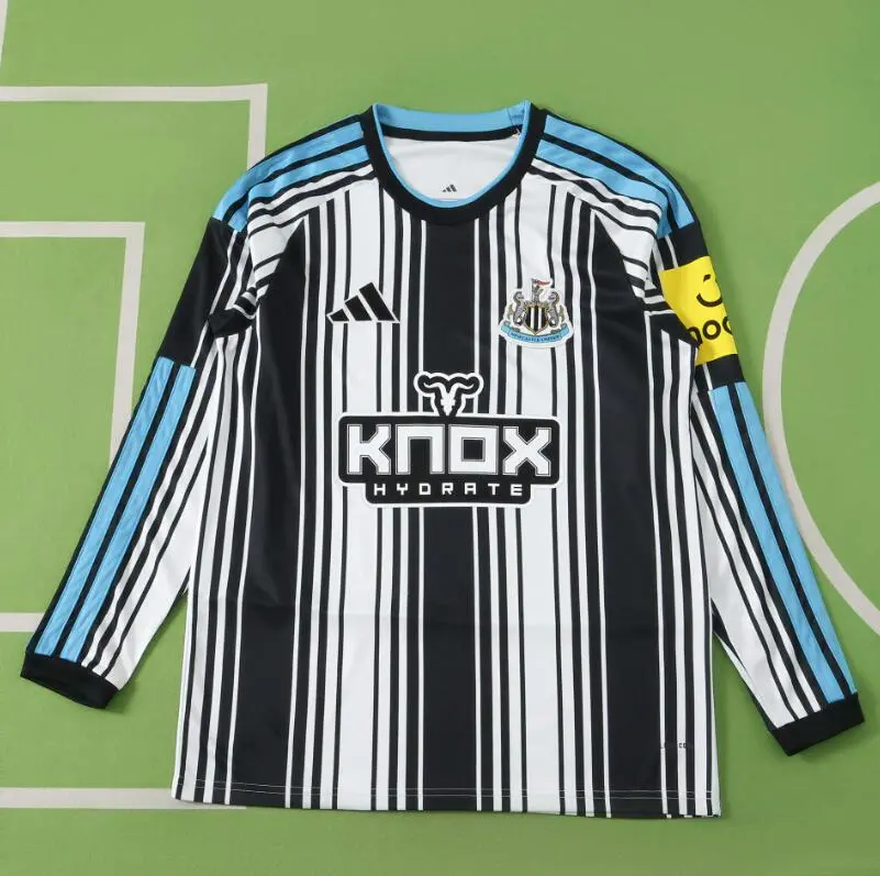 2026 2027  Newcastle United Home Fan Version long  Jersey