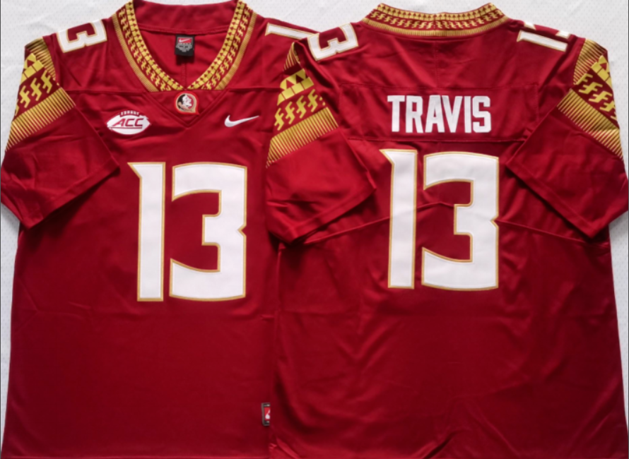 Jordan Travis  NCAA Florida State Seminoles Nike Vapor Limited Jersey