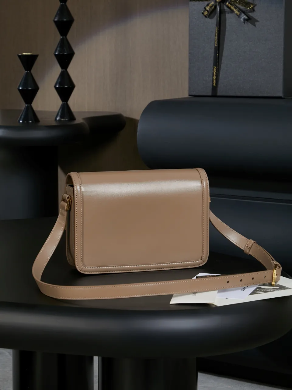 Saint Laurent Calfskin Solferino Shoulder Bag product photo from LabelPicks
