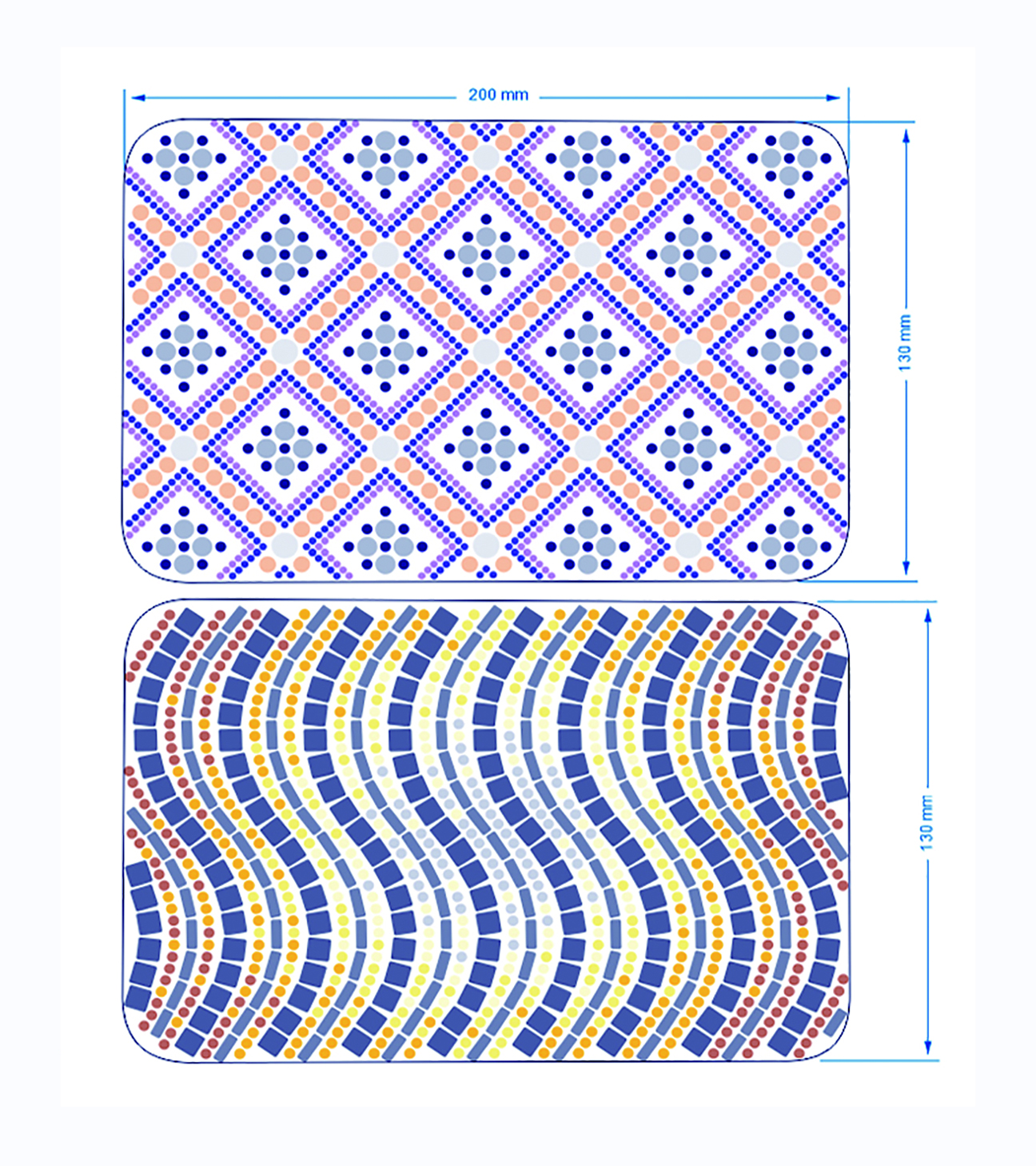 Iron on rhinestone transfers design for bags