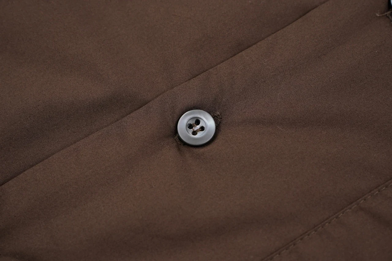 Prada Brown Pocket Triangle Logo Padded Jacket product photo from LabelPicks