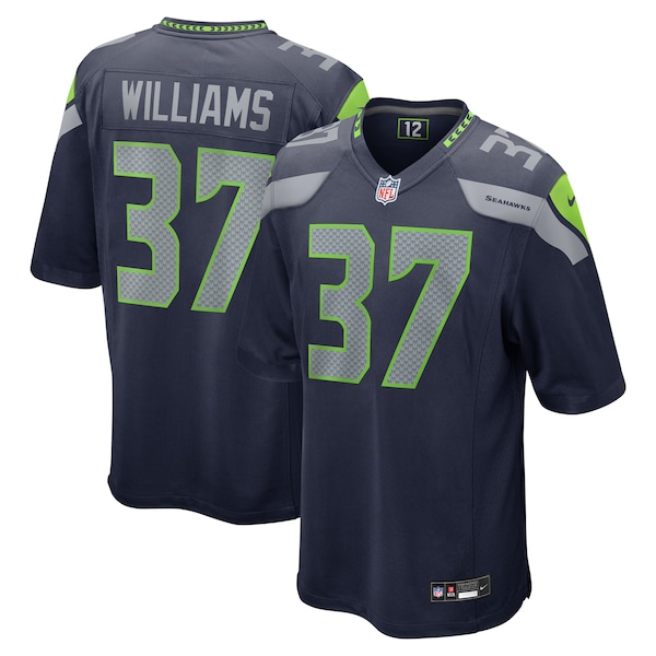 Damarion Williams Seattle Seahawks Nike  Game Jersey -  College Navy