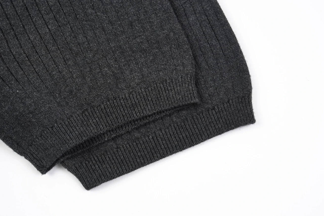 Ralph Lauren Black Ribbed Pony Embroidered Knit Polo Shirt product photo from LabelPicks