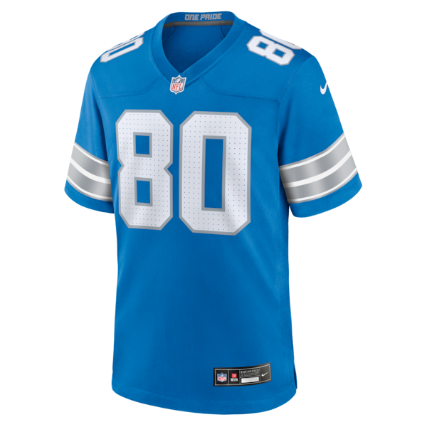 Malik Cunningham Detroit Lions Nike Team Game Jersey -  Blue