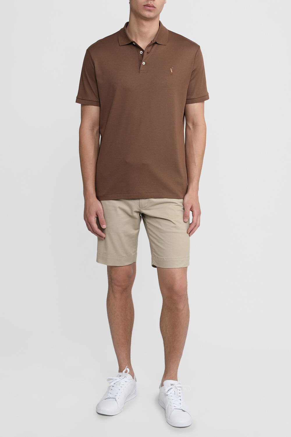 POLO RALPH LAUREN מכנסיים קצרים מכותנה