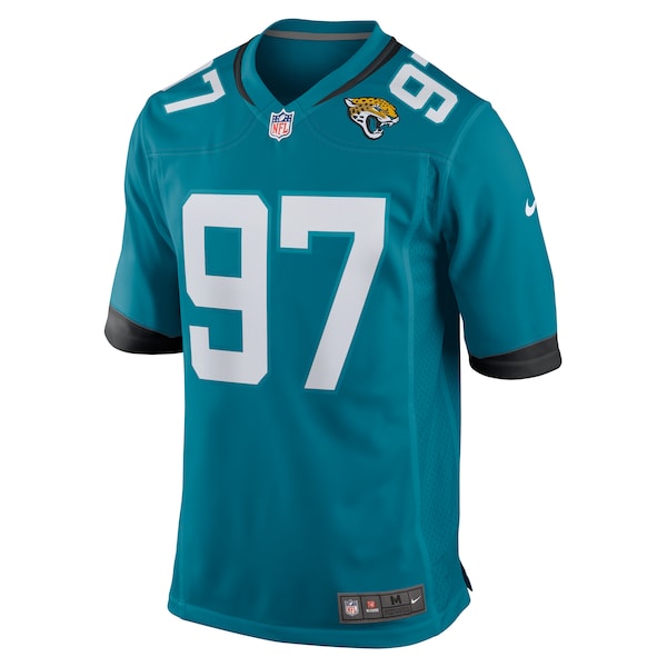Tommy Togiai Jacksonville Jaguars Nike Team Game Jersey -  Teal