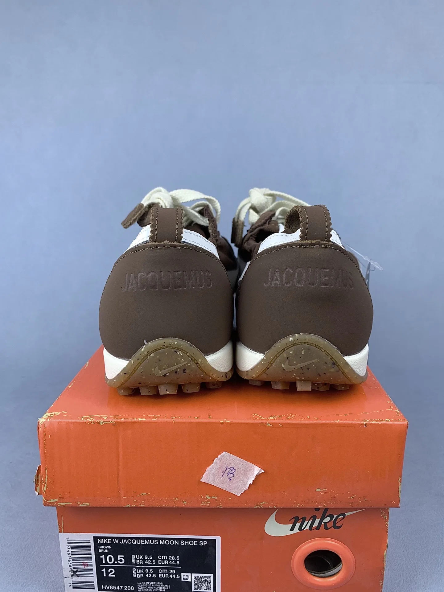 Nike Moon Shoe x Jacquemus 'Fauna Brown and Cashmere' Shoes product photo from LabelPicks