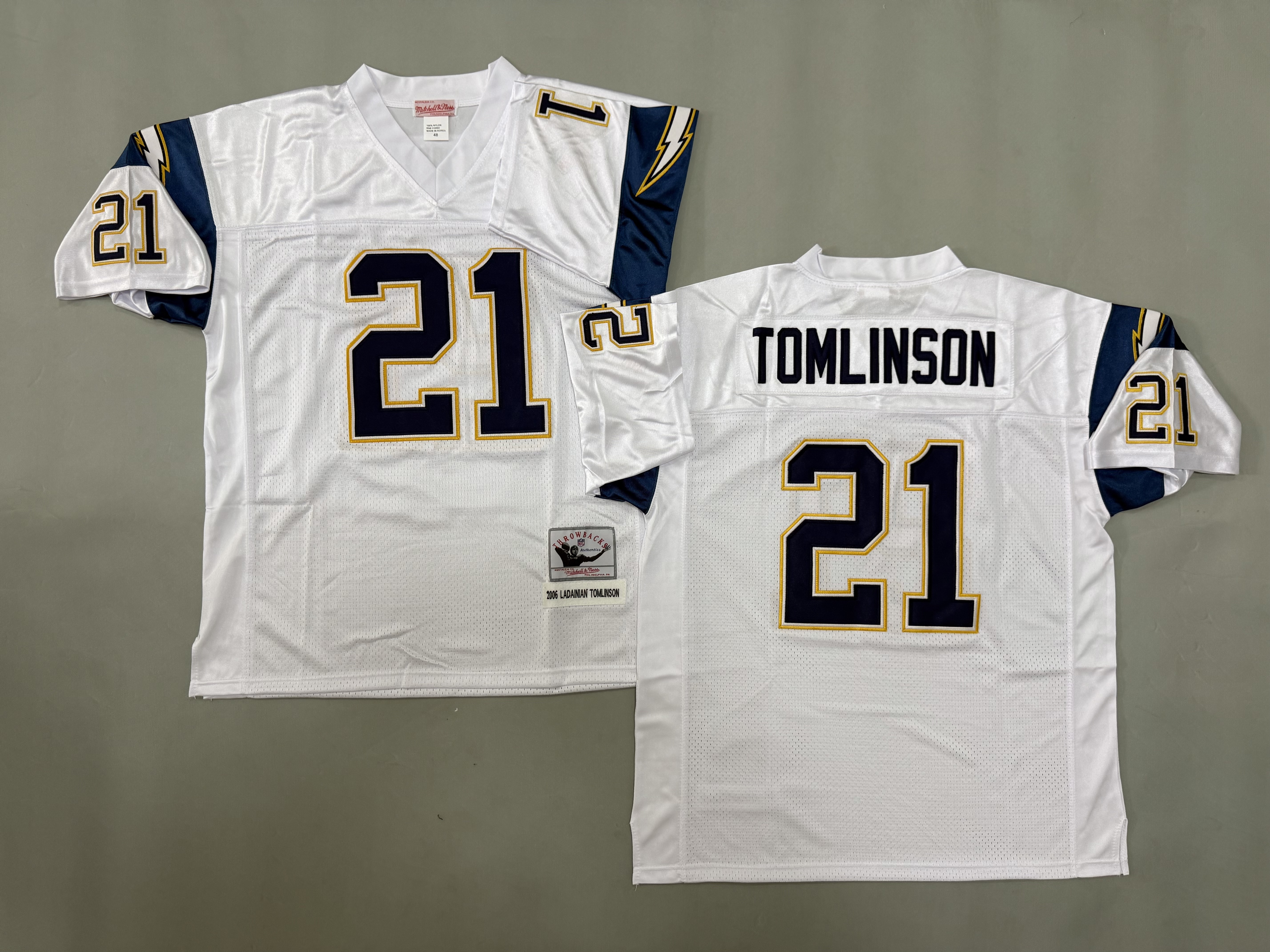 LaDainian Tomlinson San Diego Chargers Authentic Throwback Retired Player Jersey