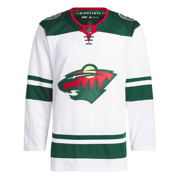 Minnesota Wild adidas Away Primegreen Authentic Jersey – White