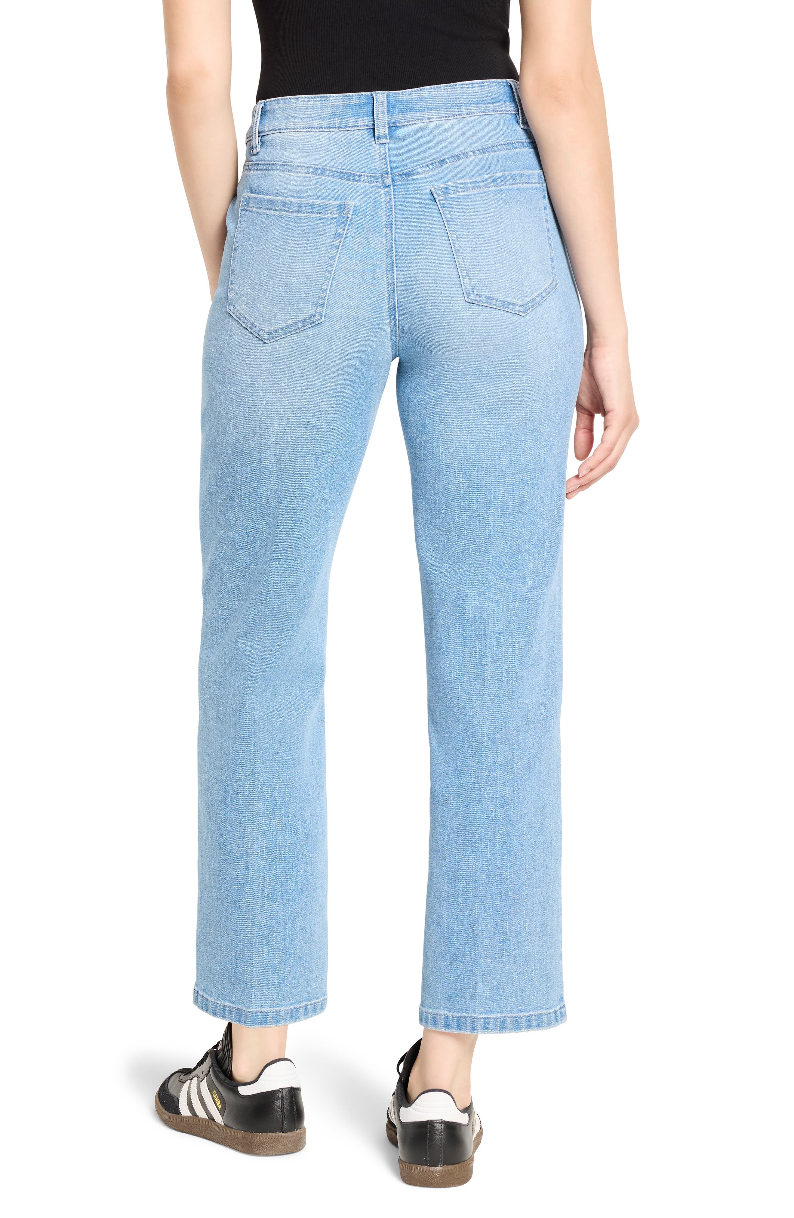 NIC+ZOE Recess Straight Ankle Jeans