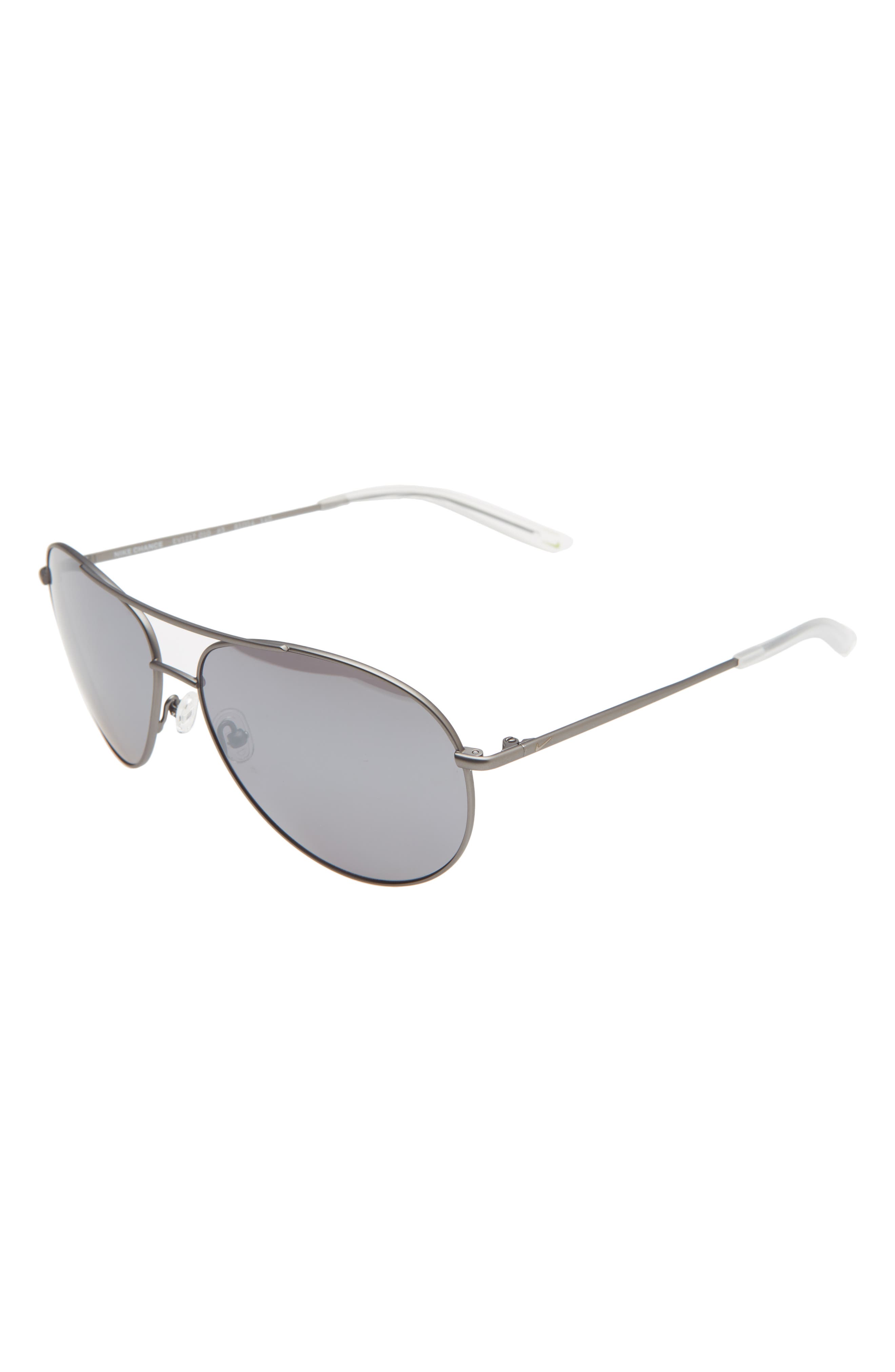 Nike Chance 61mm Aviator Sunglasses