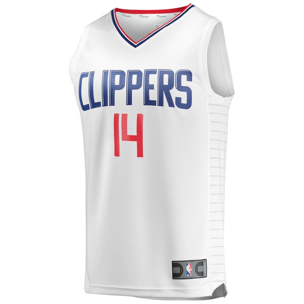 Terance Mann LA Clippers  Fast Break Replica Player Jersey White - Association Edition