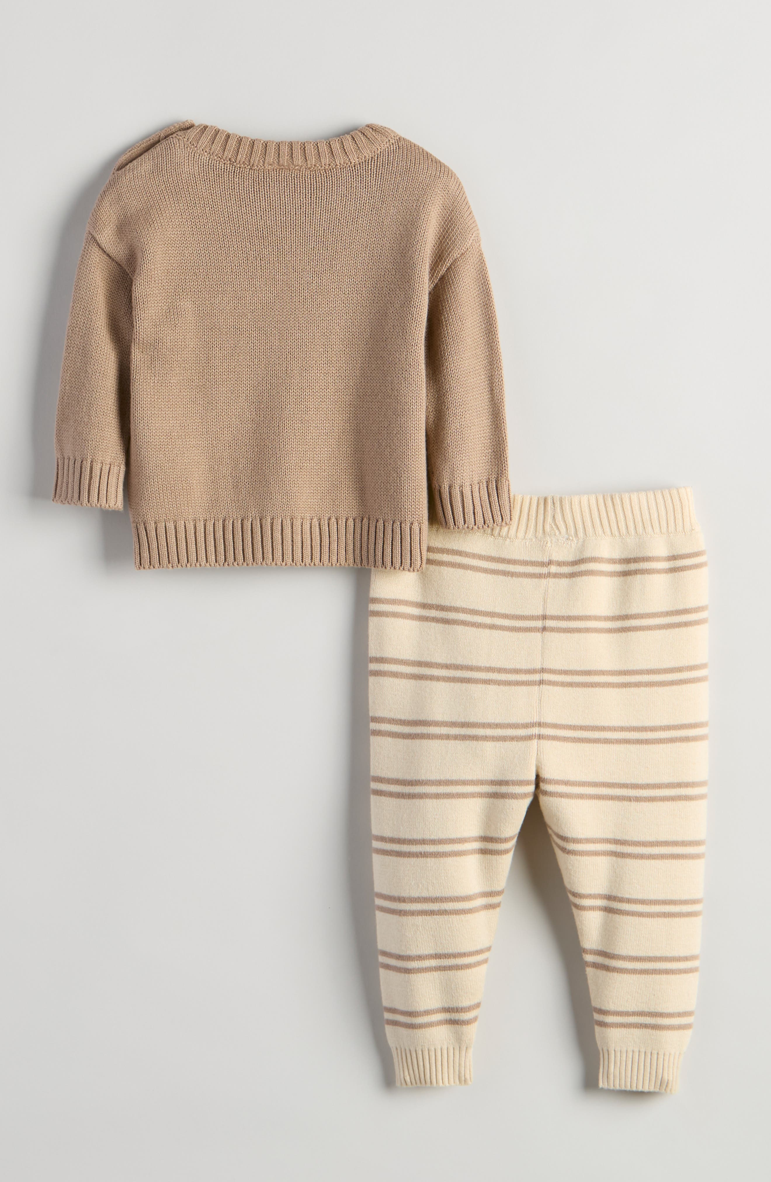 Nordstrom Icon Jacquard Sweater & Joggers Set