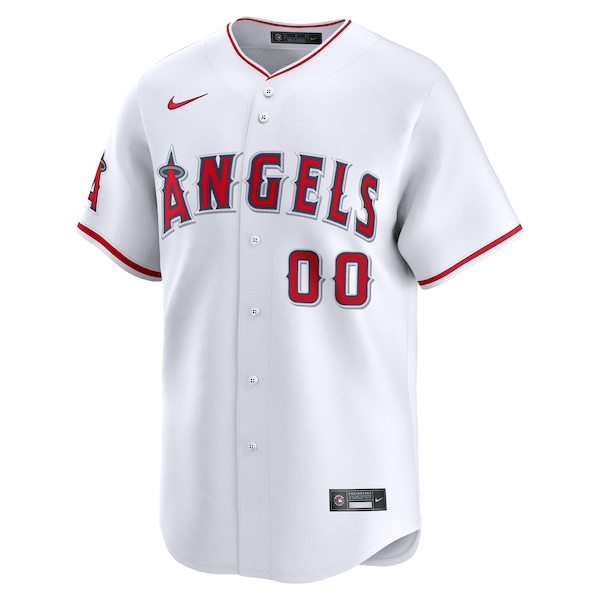 Los Angeles Angels Nike Youth Home Custom Limited Jersey - White