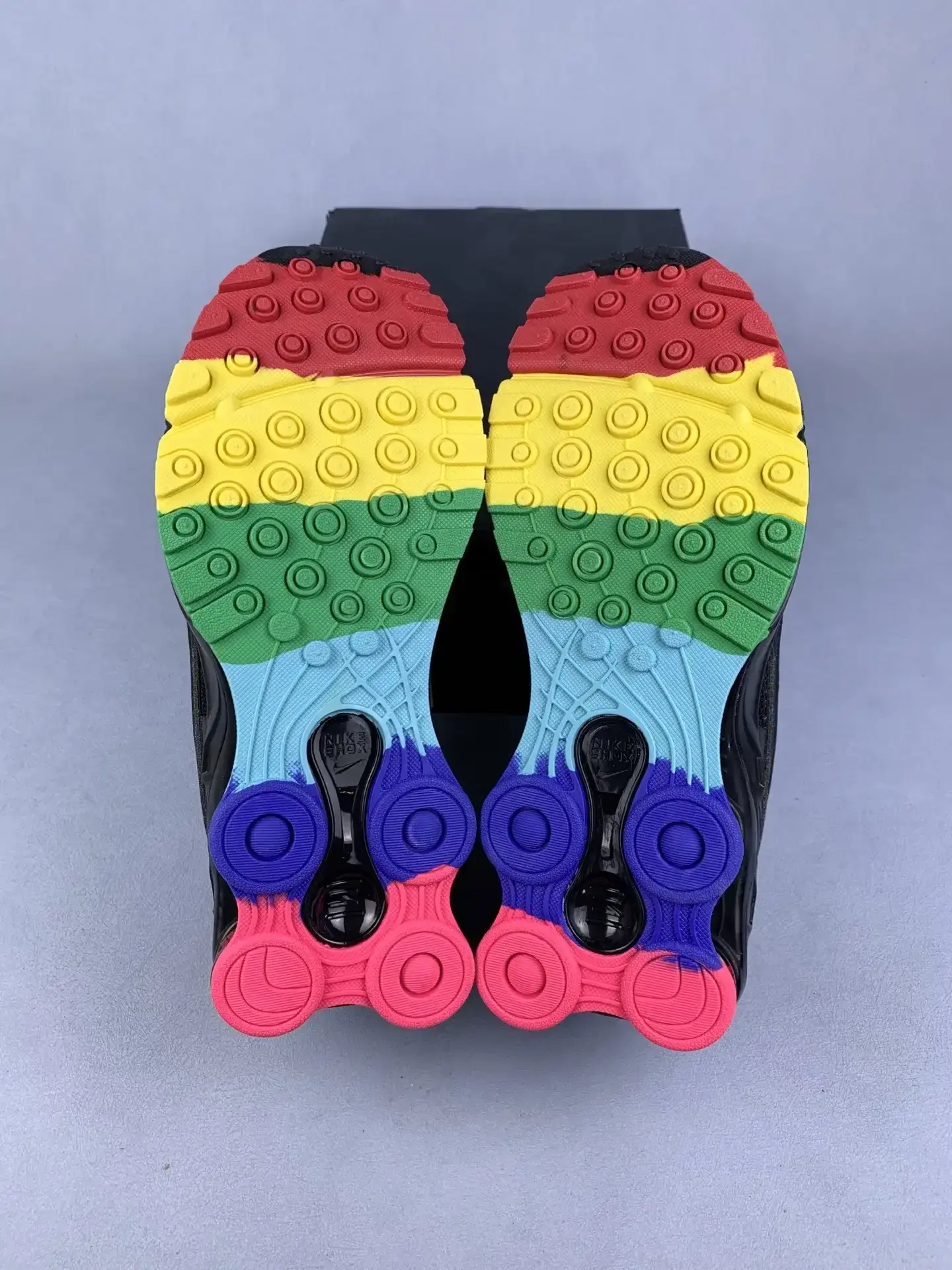 Supreme x Nike Shox Ride 2 SP 'Black/Various Colours' Shoes product photo from LabelPicks