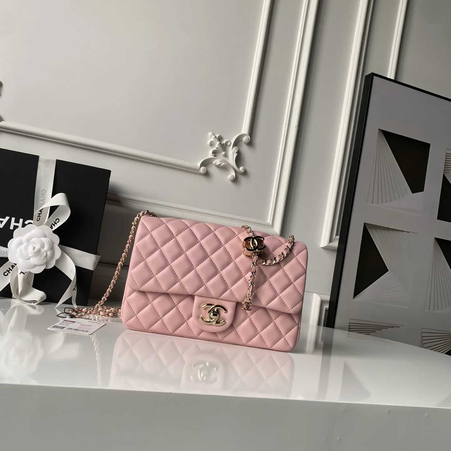 Chanel Classic Flap Lambskin Shoulder Bag product photo from LabelPicks