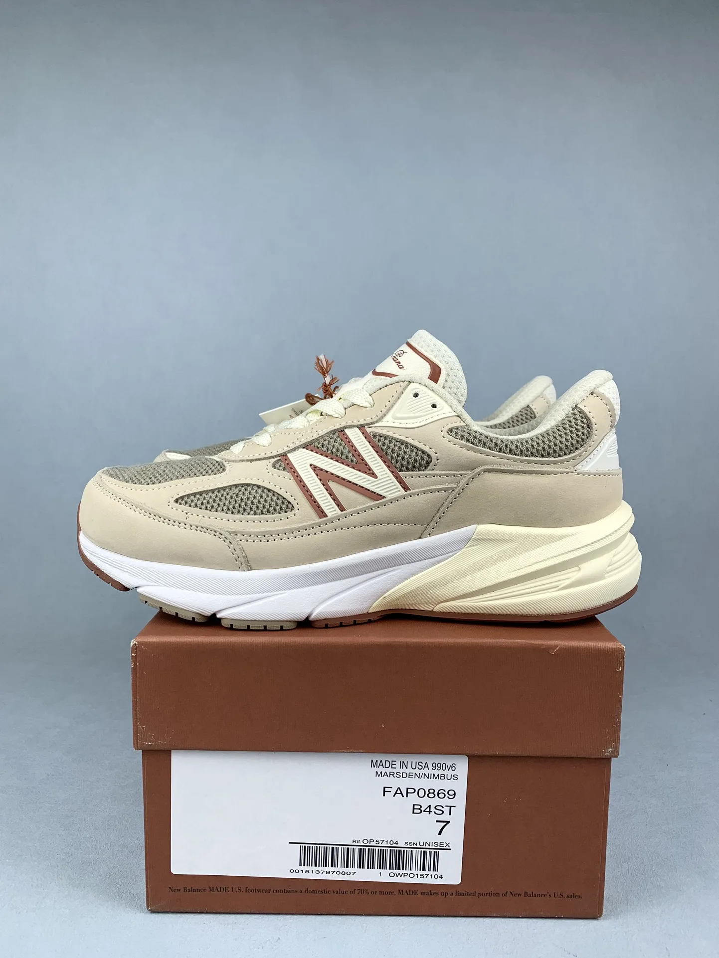 New Balance 990v6 Shoes product photo from LabelPicks