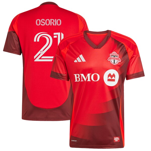 Jonathan Osorio Toronto FC adidas 2025 Club Kit Replica Player Jersey - Red